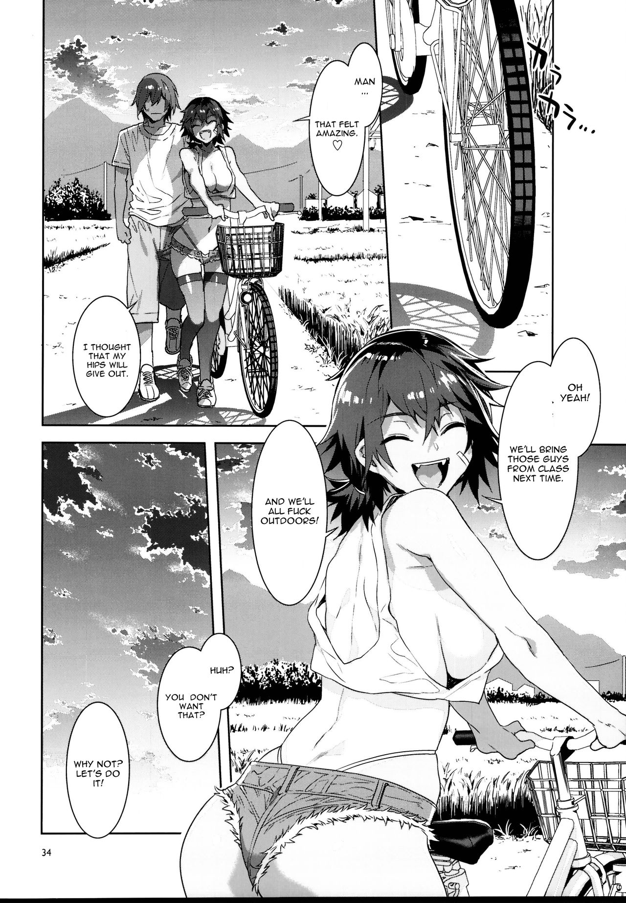 Teisou Kannen Zero no Onna Tomodachi [Mizuryu Kei] - Chapter 1 — Page 34
