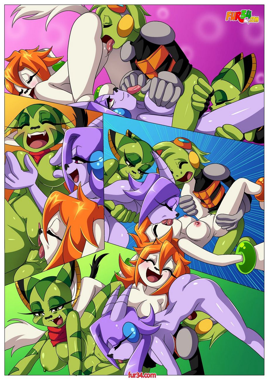 Watching A Movie With Friends (Freedom Planet) [Palcomix] - Chapter 1 — Page 20