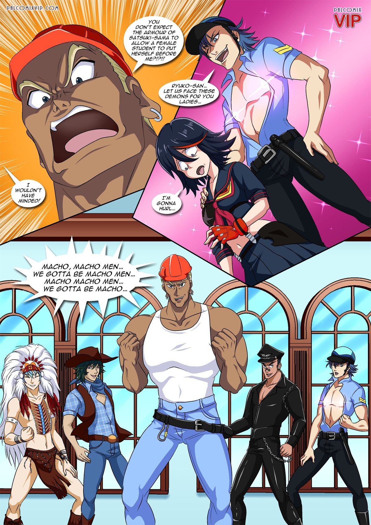 On Her Majesty’s Hentai Service (Kill la Kill) [Palcomix] - Chapter 1 — Page 7