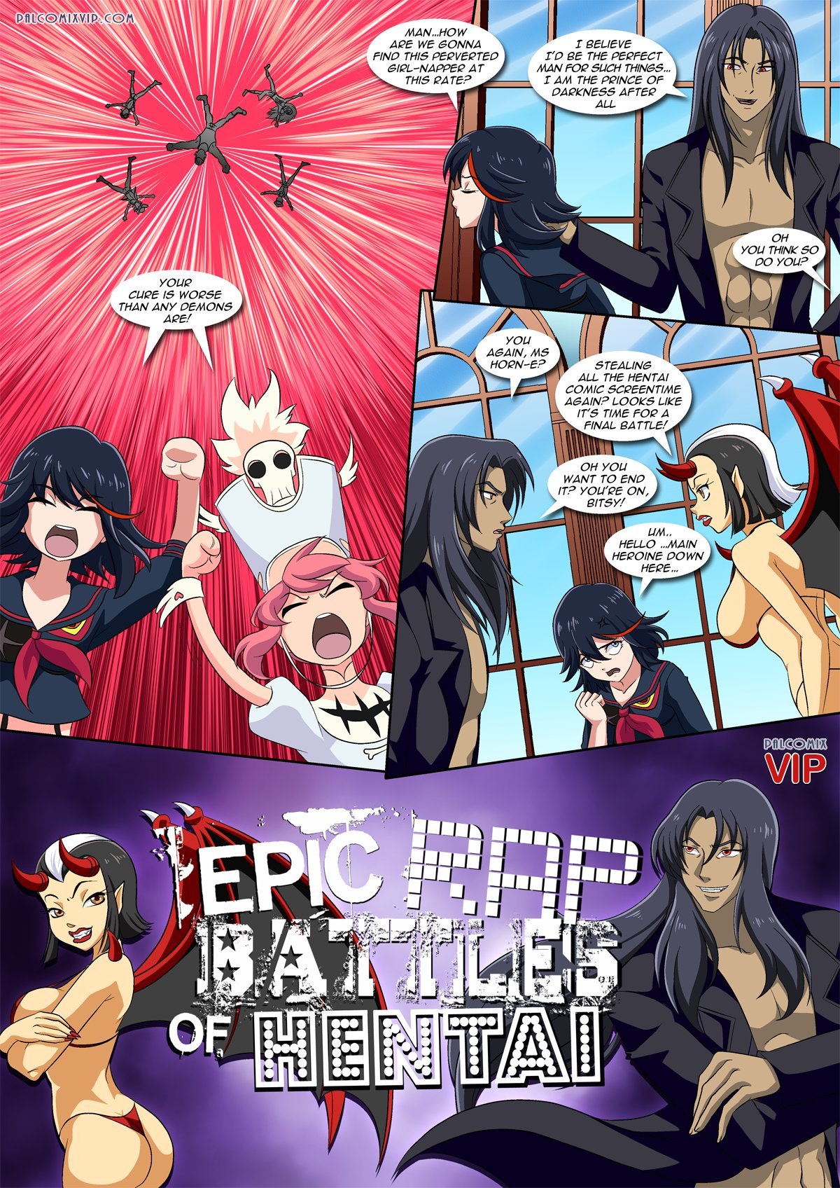 On Her Majesty’s Hentai Service (Kill la Kill) [Palcomix] - Chapter 1 — Page 8