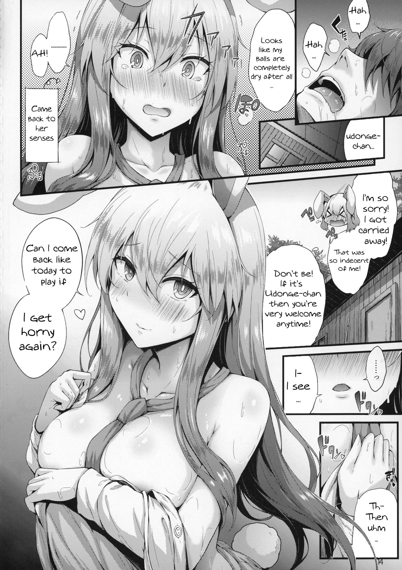 Midare Usagi (Touhou Project) [Yukiusagi] - Chapter 1 — Page 13