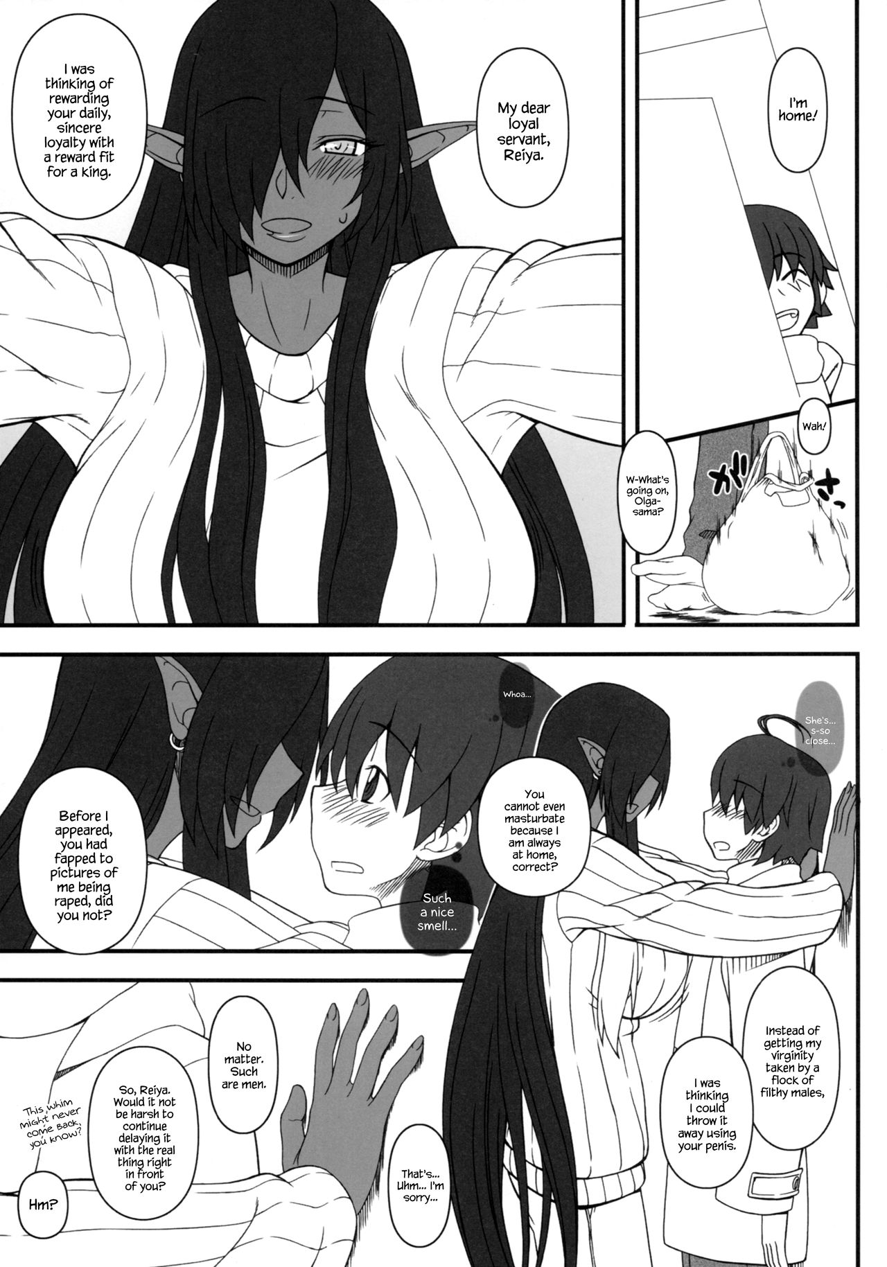 Kuro no Joou no Isekai Seikatsu (Kuroinu) [Kobanya Koban] - Chapter 1 — Page 14
