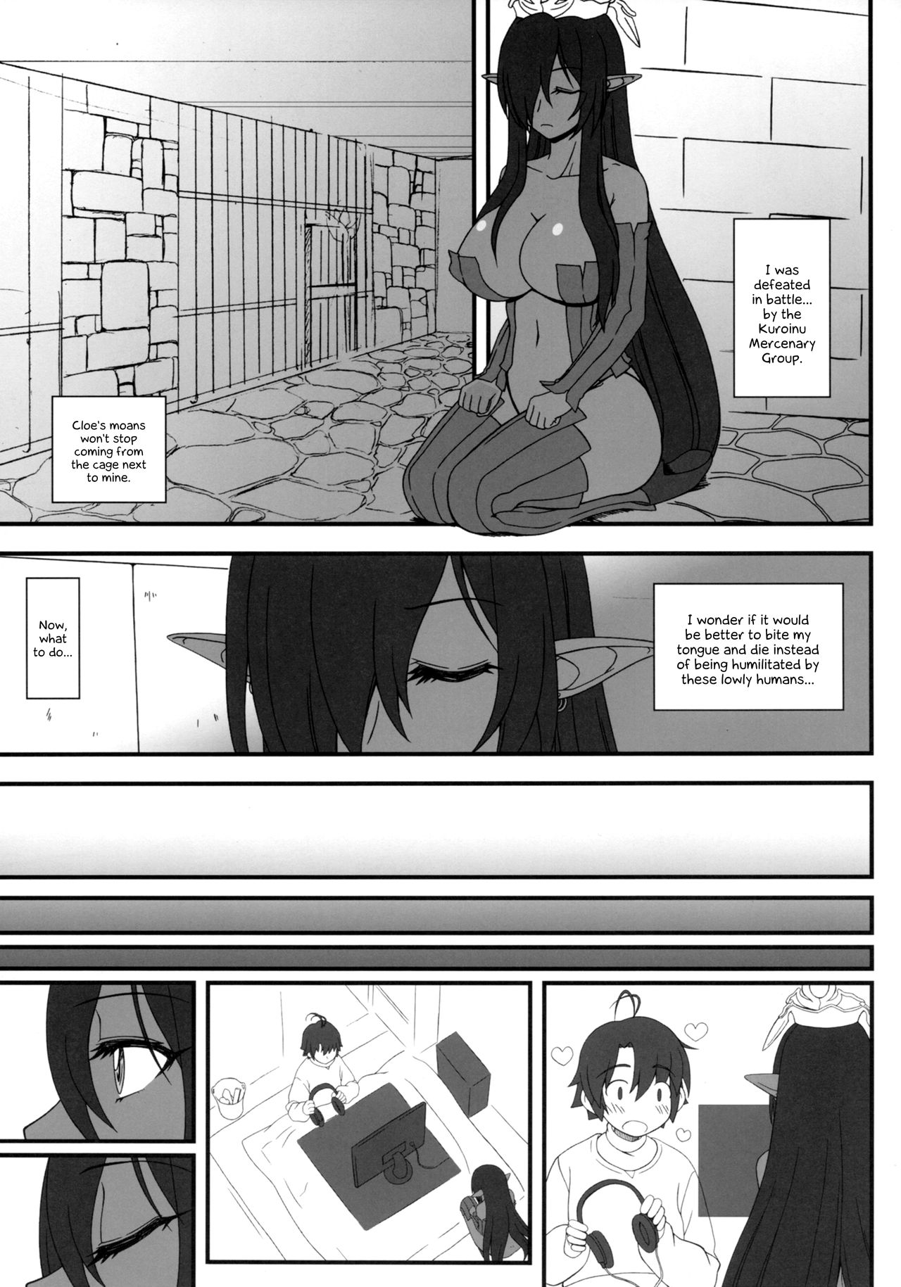 Kuro no Joou no Isekai Seikatsu (Kuroinu) [Kobanya Koban] - Chapter 1 — Page 4