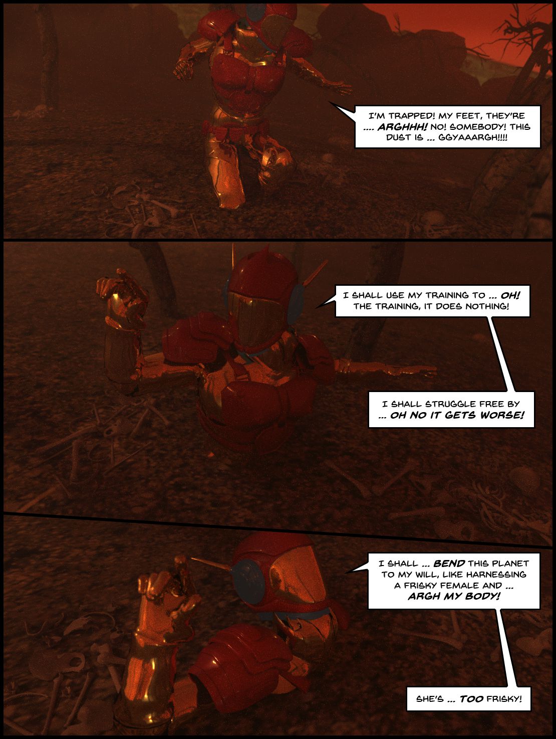 Telepathic Hentai Tentacle Spacey Rapey Sex Trek 9000 [Sindy Anna Jones] - Chapter 1 — Page 23