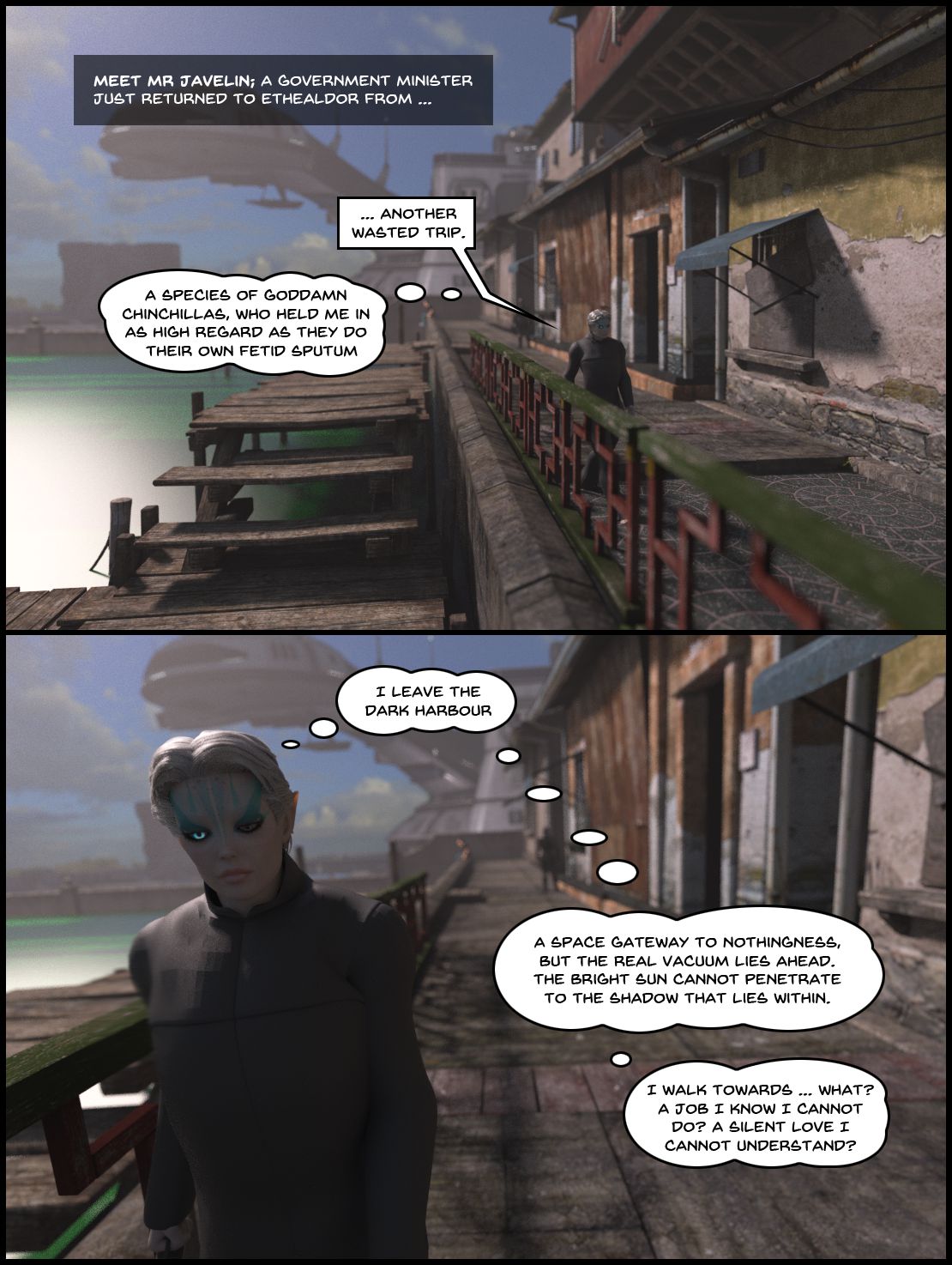 Telepathic Hentai Tentacle Spacey Rapey Sex Trek 9000 [Sindy Anna Jones] - Chapter 1 — Page 77