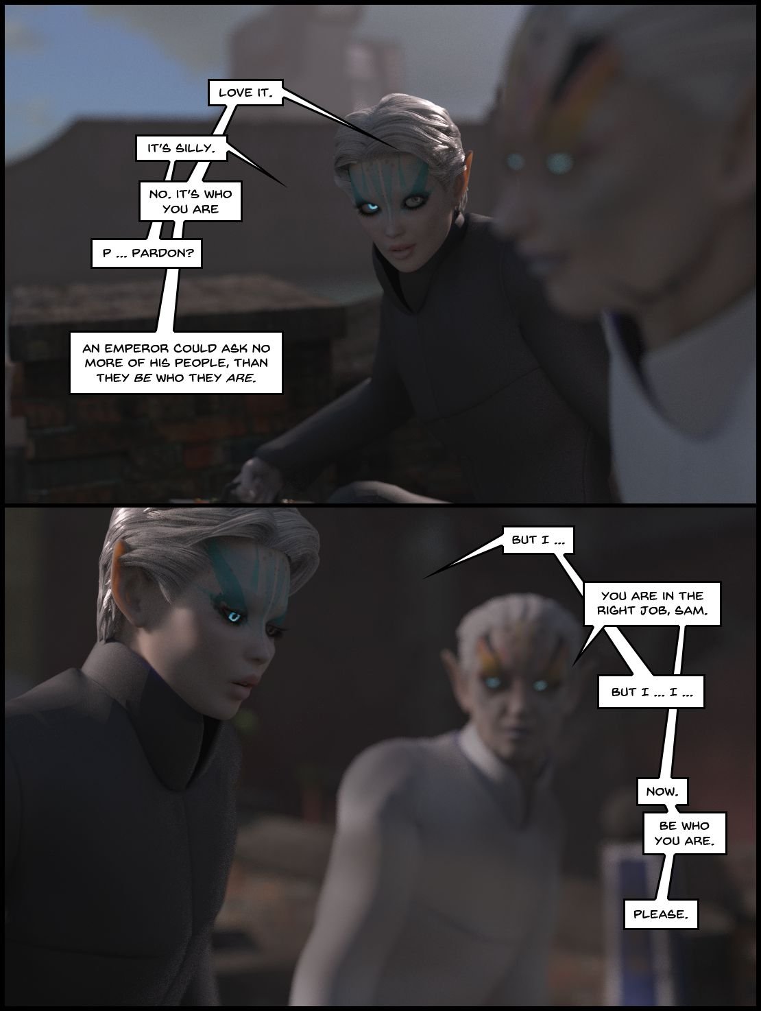 Telepathic Hentai Tentacle Spacey Rapey Sex Trek 9000 [Sindy Anna Jones] - Chapter 1 — Page 85