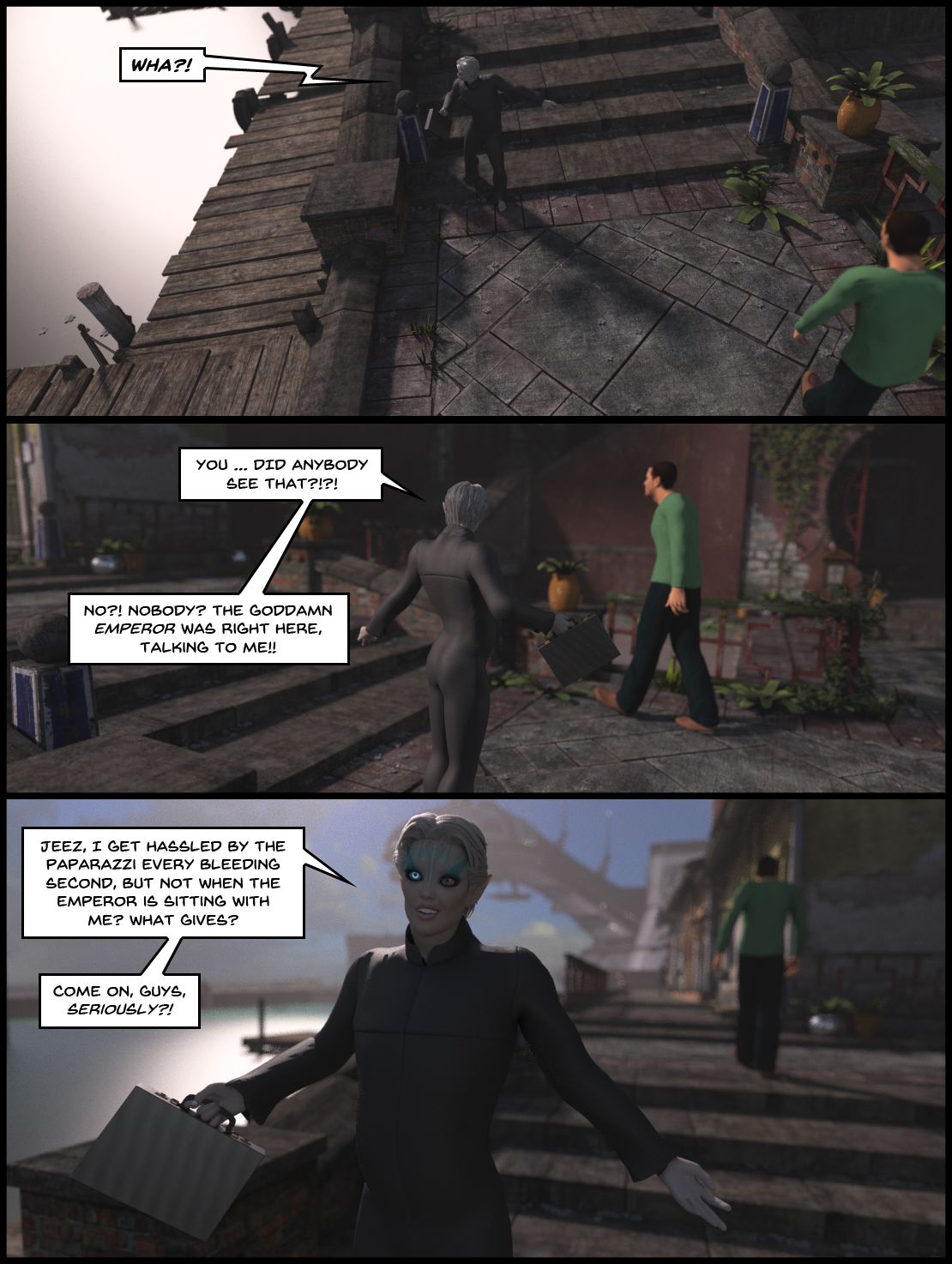 Telepathic Hentai Tentacle Spacey Rapey Sex Trek 9000 [Sindy Anna Jones] - Chapter 1 — Page 87
