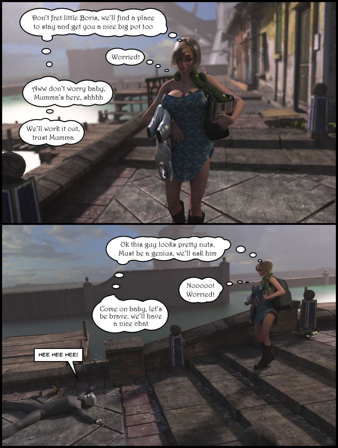Telepathic Hentai Tentacle Spacey Rapey Sex Trek 9000 [Sindy Anna Jones] - Chapter 1 — Page 92