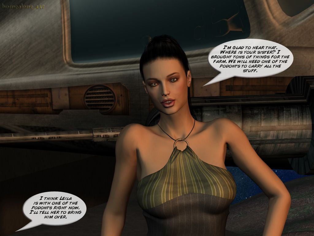 Space Farm [3DMonsterStories , Droid447] - Chapter 1 — Page 199
