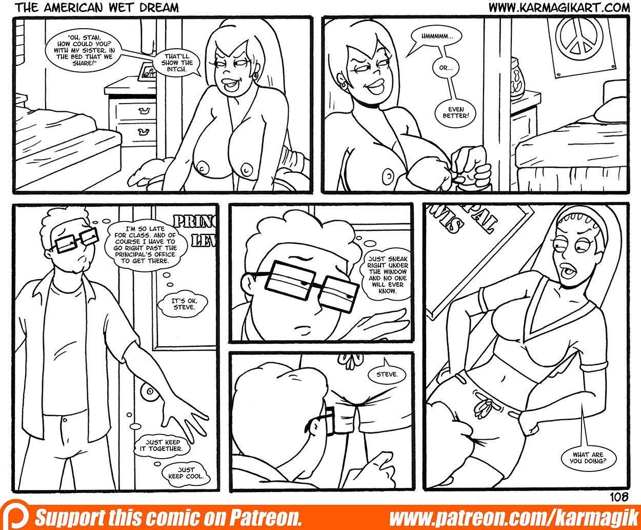 The American Wet Dream (American Dad!) [Karmagik] - Chapter — Page 108
