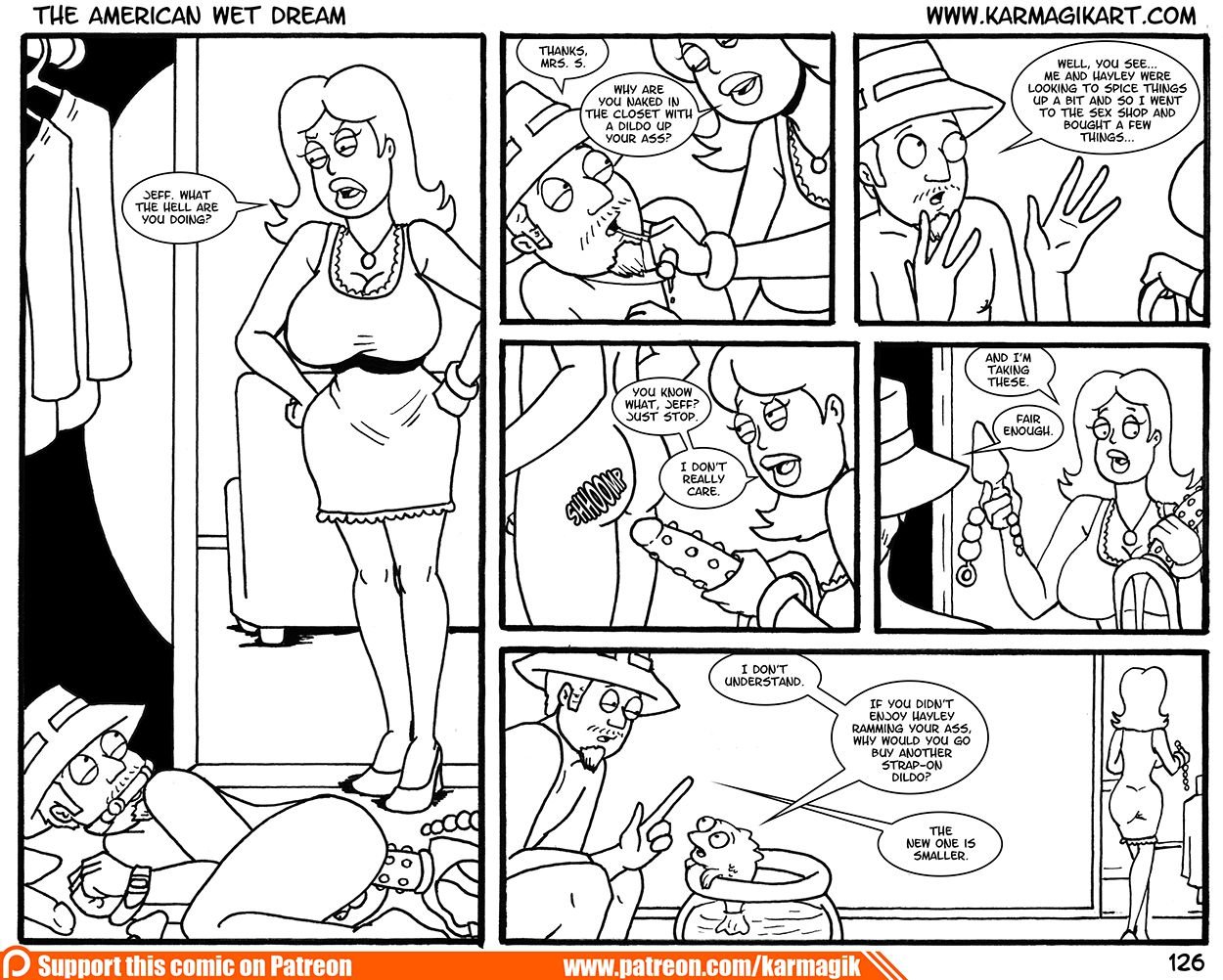 The American Wet Dream (American Dad!) [Karmagik] - Chapter — Page 126