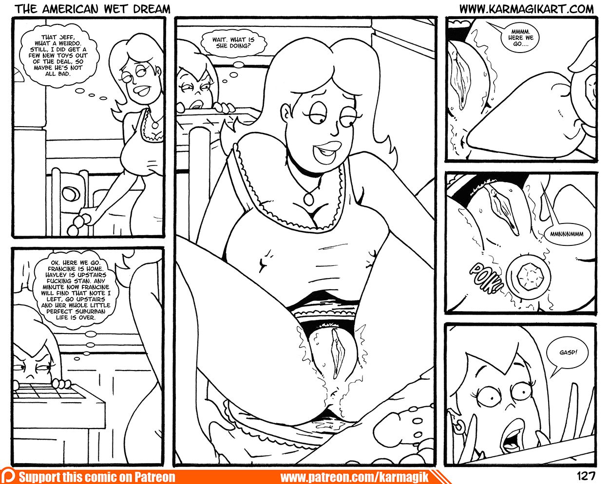 The American Wet Dream (American Dad!) [Karmagik] - Chapter — Page 127