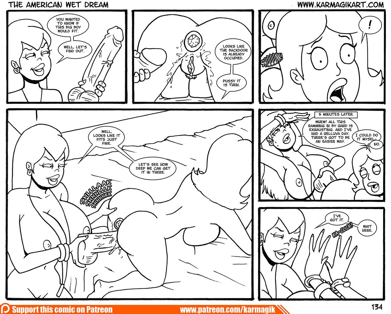 The American Wet Dream (American Dad!) [Karmagik] - Chapter — Page 134