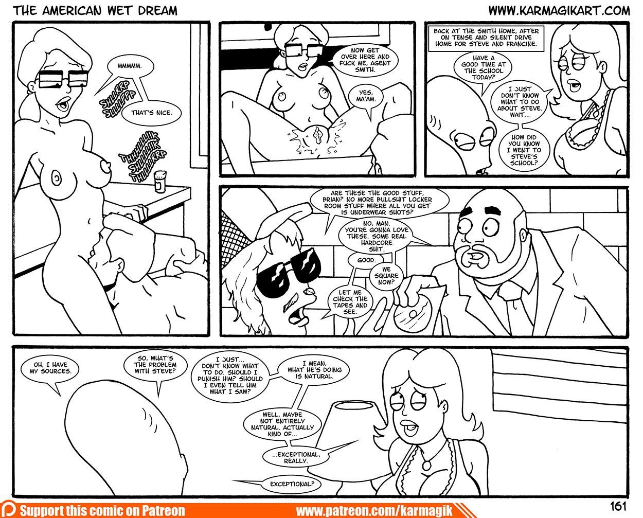 The American Wet Dream (American Dad!) [Karmagik] - Chapter — Page 152