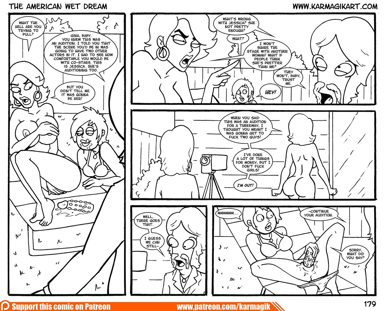 The American Wet Dream (American Dad!) [Karmagik] - Chapter — Page 166