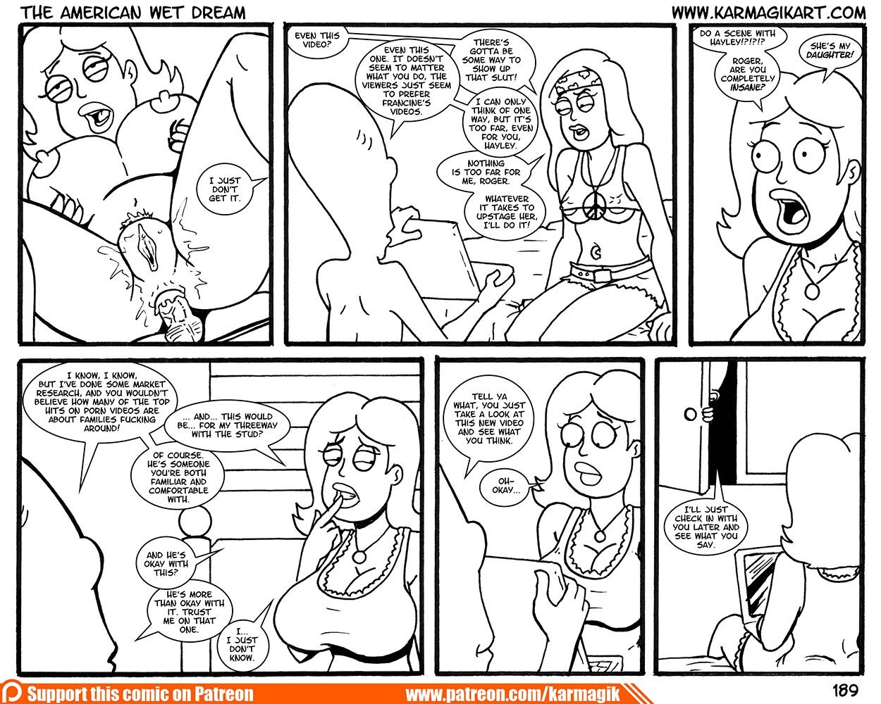 The American Wet Dream (American Dad!) [Karmagik] - Chapter — Page 172