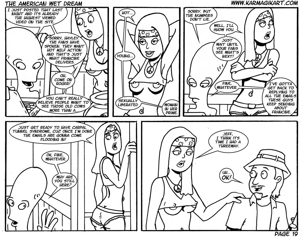 The American Wet Dream (American Dad!) [Karmagik] - Chapter — Page 19
