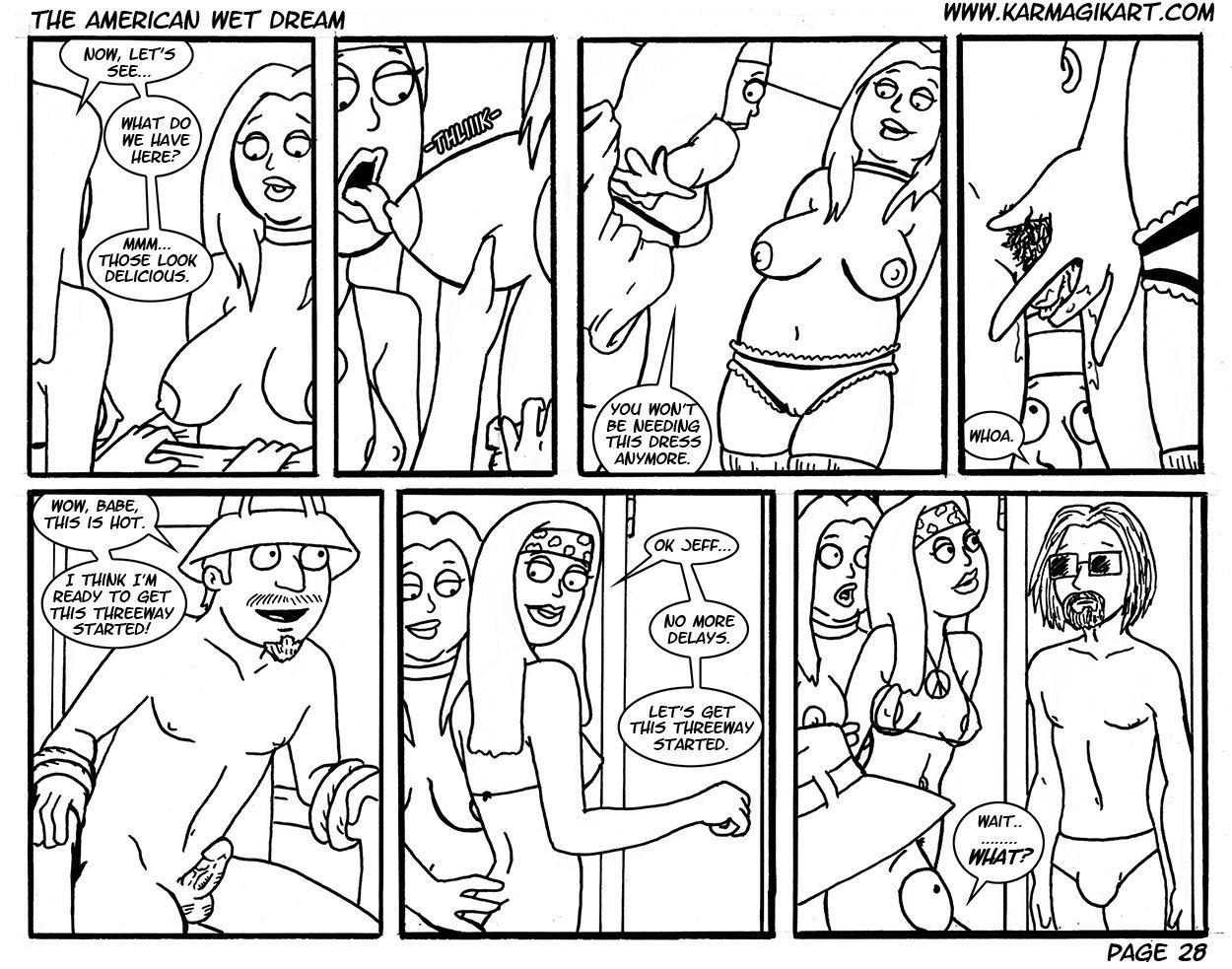 The American Wet Dream (American Dad!) [Karmagik] - Chapter — Page 28