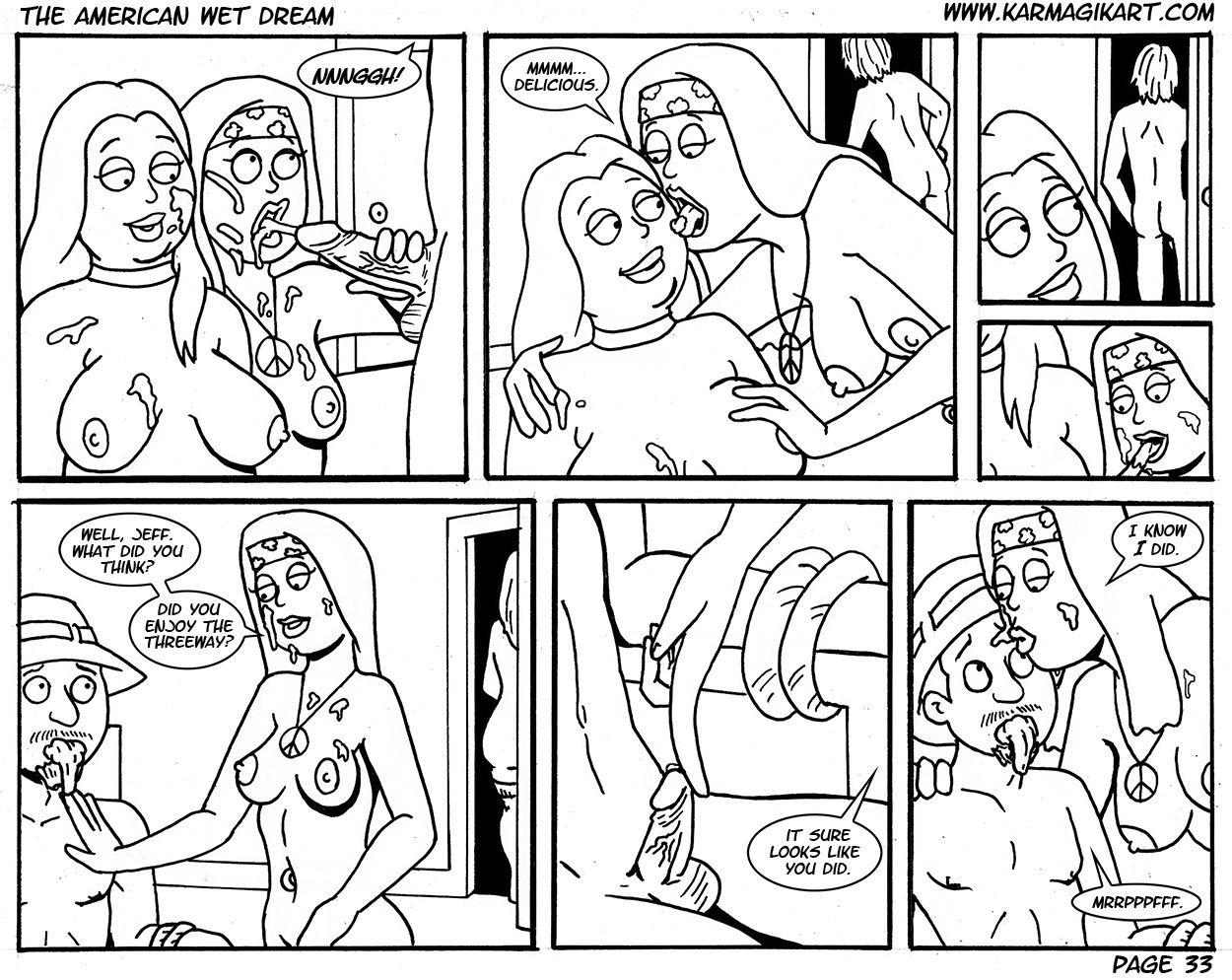 The American Wet Dream (American Dad!) [Karmagik] - Chapter — Page 33
