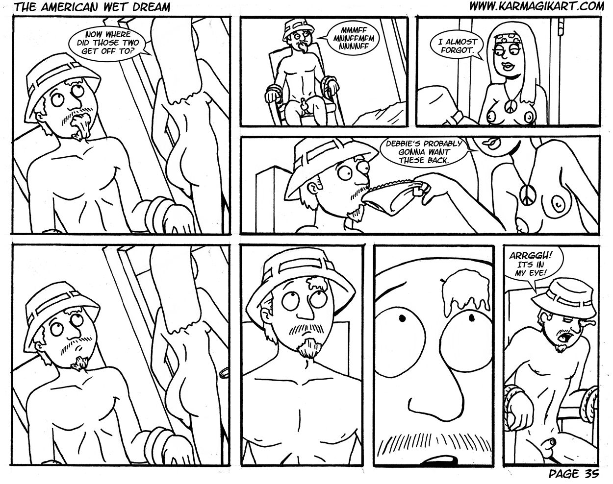 The American Wet Dream (American Dad!) [Karmagik] - Chapter — Page 35