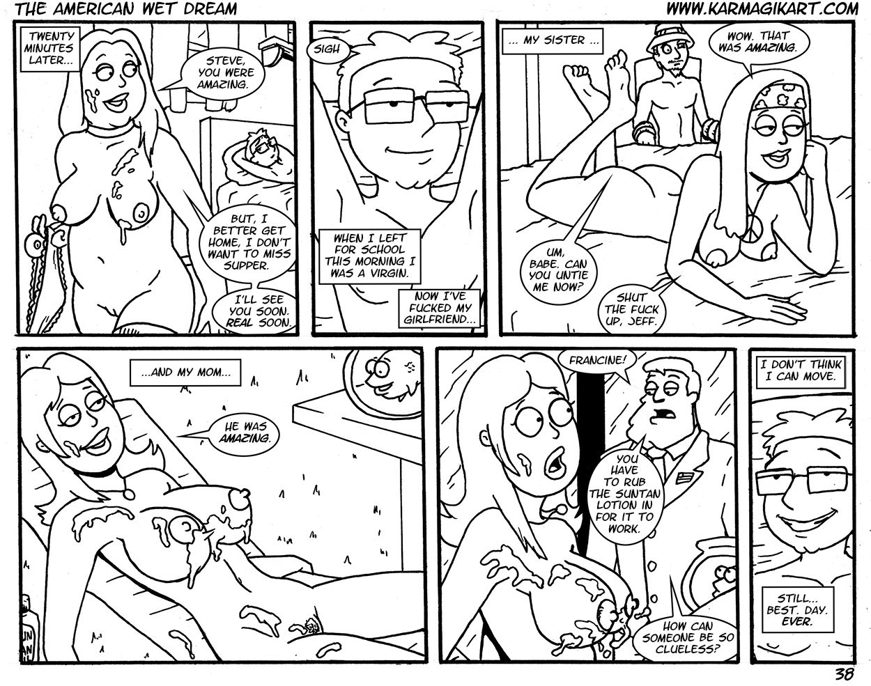 The American Wet Dream (American Dad!) [Karmagik] - Chapter — Page 38