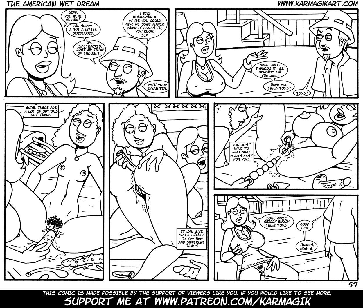 The American Wet Dream (American Dad!) [Karmagik] - Chapter — Page 57