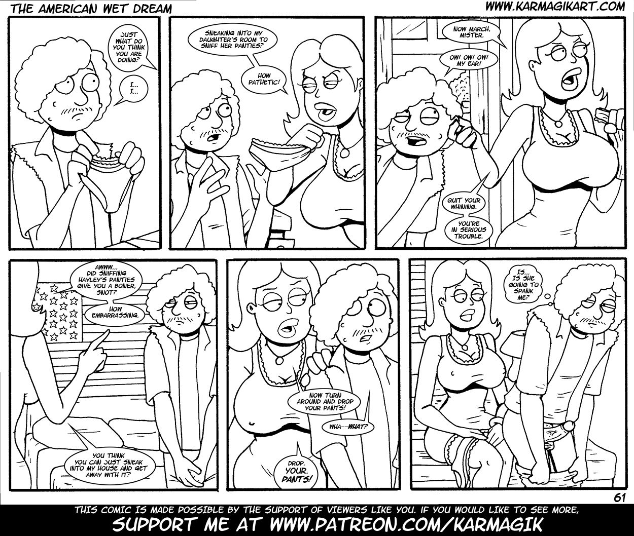 The American Wet Dream (American Dad!) [Karmagik] - Chapter — Page 61