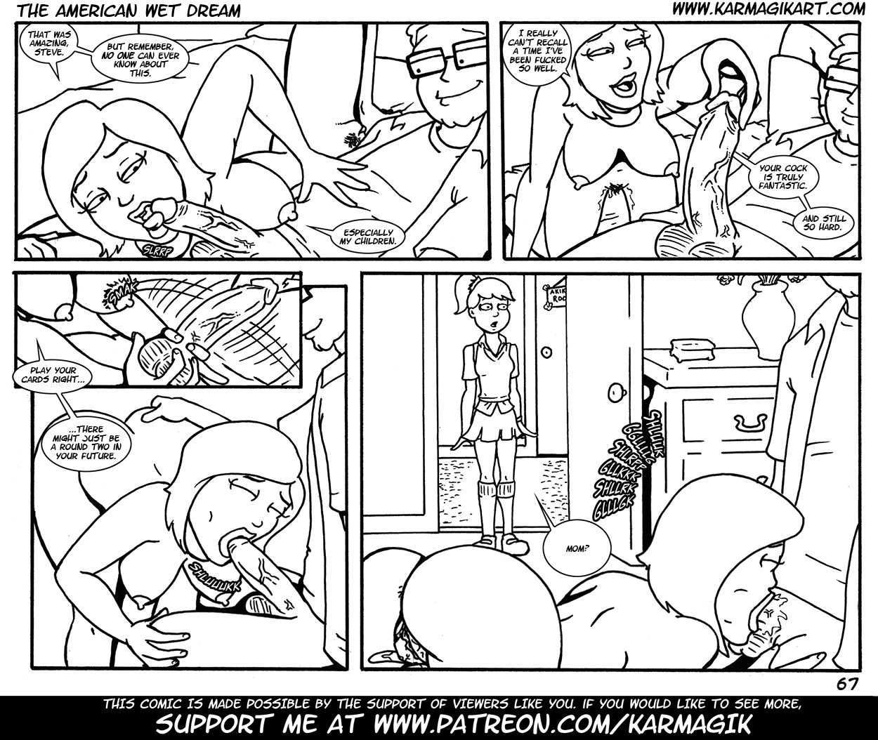 The American Wet Dream (American Dad!) [Karmagik] - Chapter — Page 67
