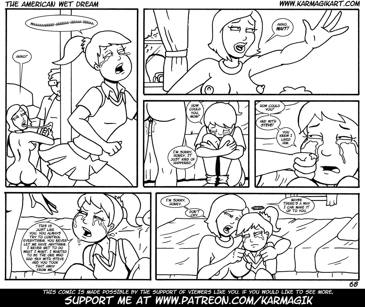 The American Wet Dream (American Dad!) [Karmagik] - Chapter — Page 68