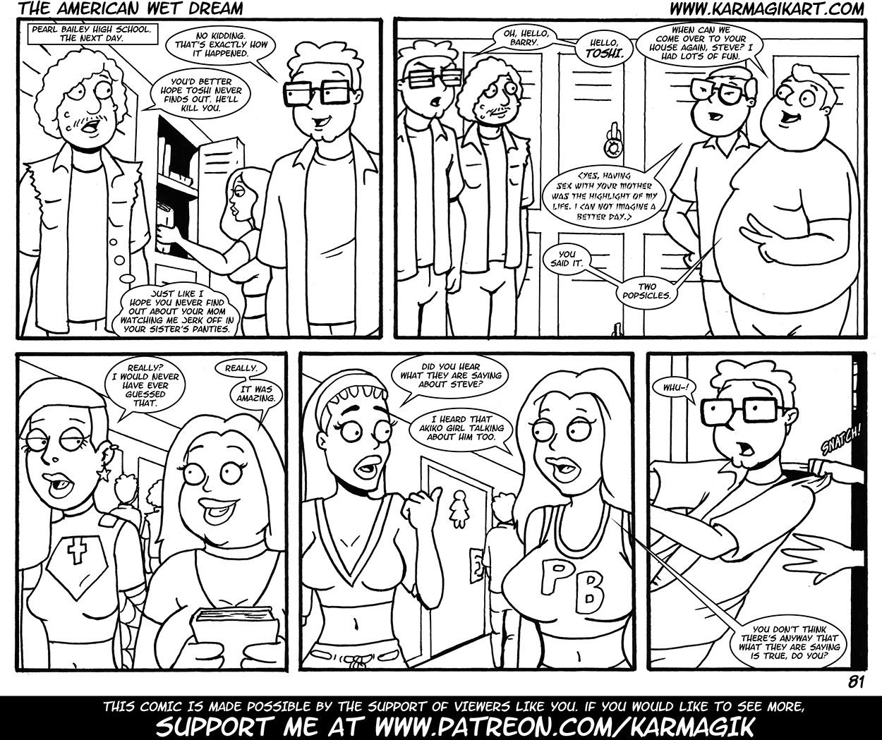 The American Wet Dream (American Dad!) [Karmagik] - Chapter — Page 81