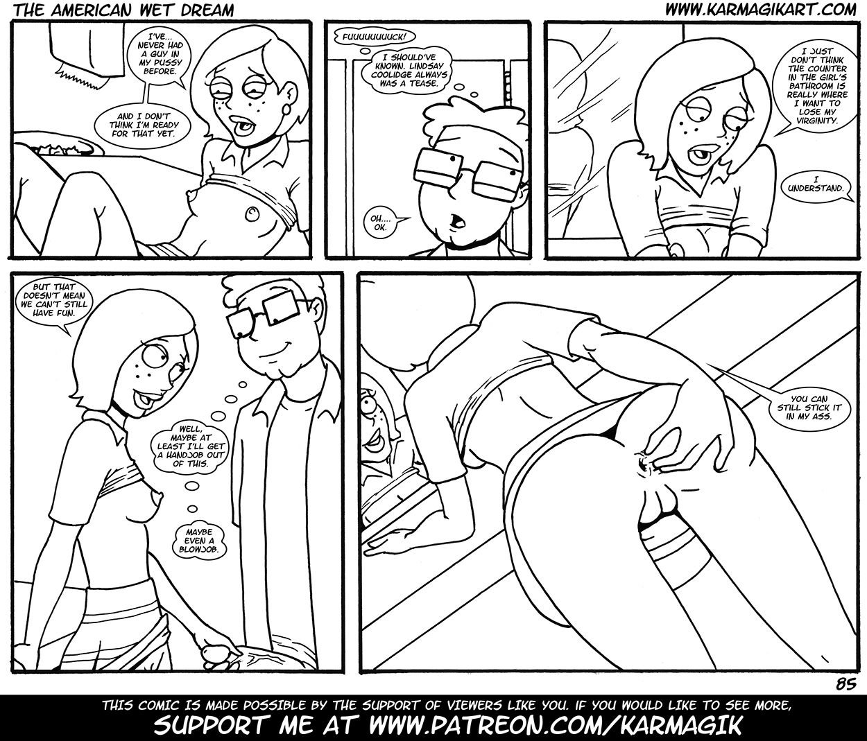 The American Wet Dream (American Dad!) [Karmagik] - Chapter — Page 85