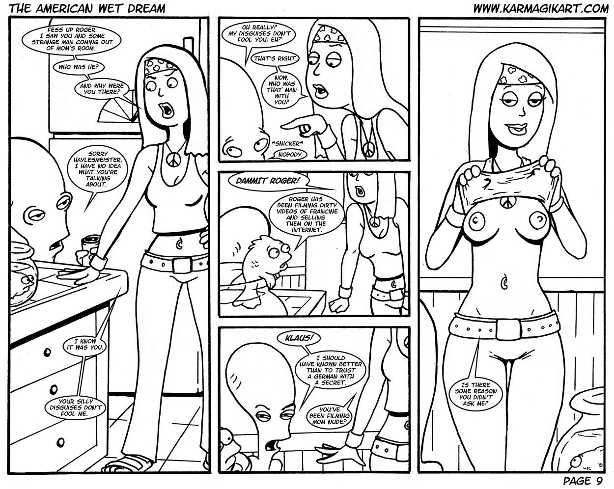 The American Wet Dream (American Dad!) [Karmagik] - Chapter — Page 9