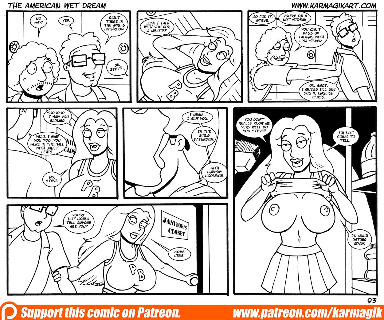 The American Wet Dream (American Dad!) [Karmagik] - Chapter — Page 93