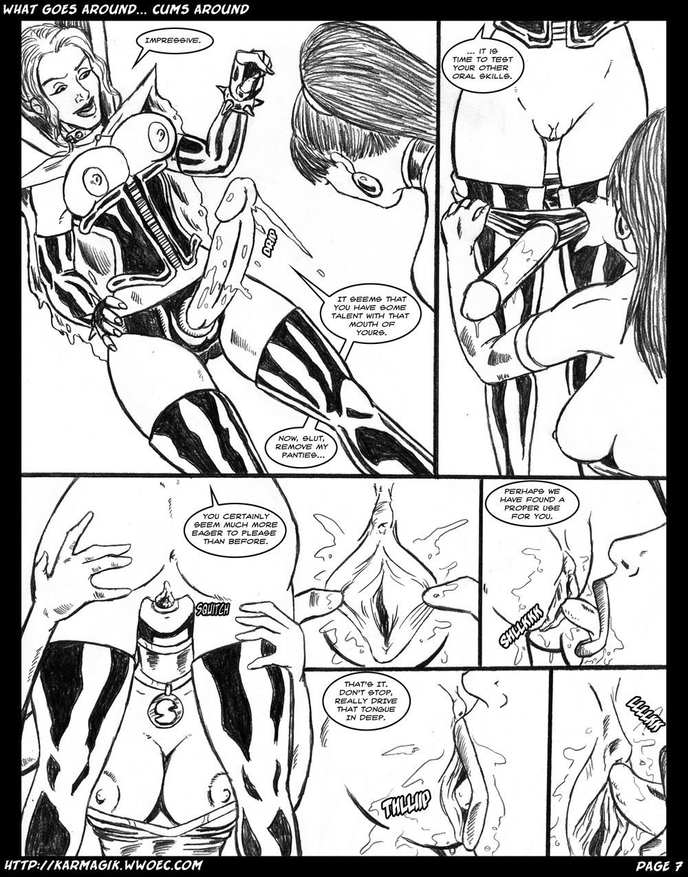 What Goes Around… Cums Around (Various) [Karmagik] - Chapter 1 — Page 7