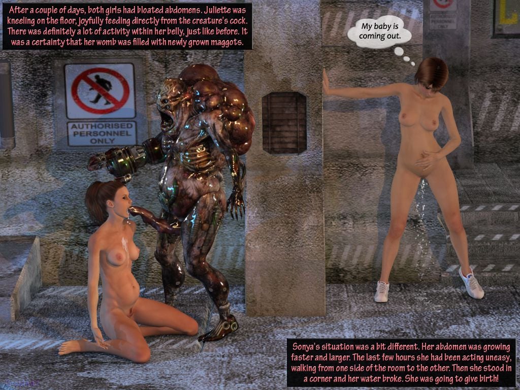 Volunteer [3DMonsterStories , Droid447] - Chapter 1 — Page 50