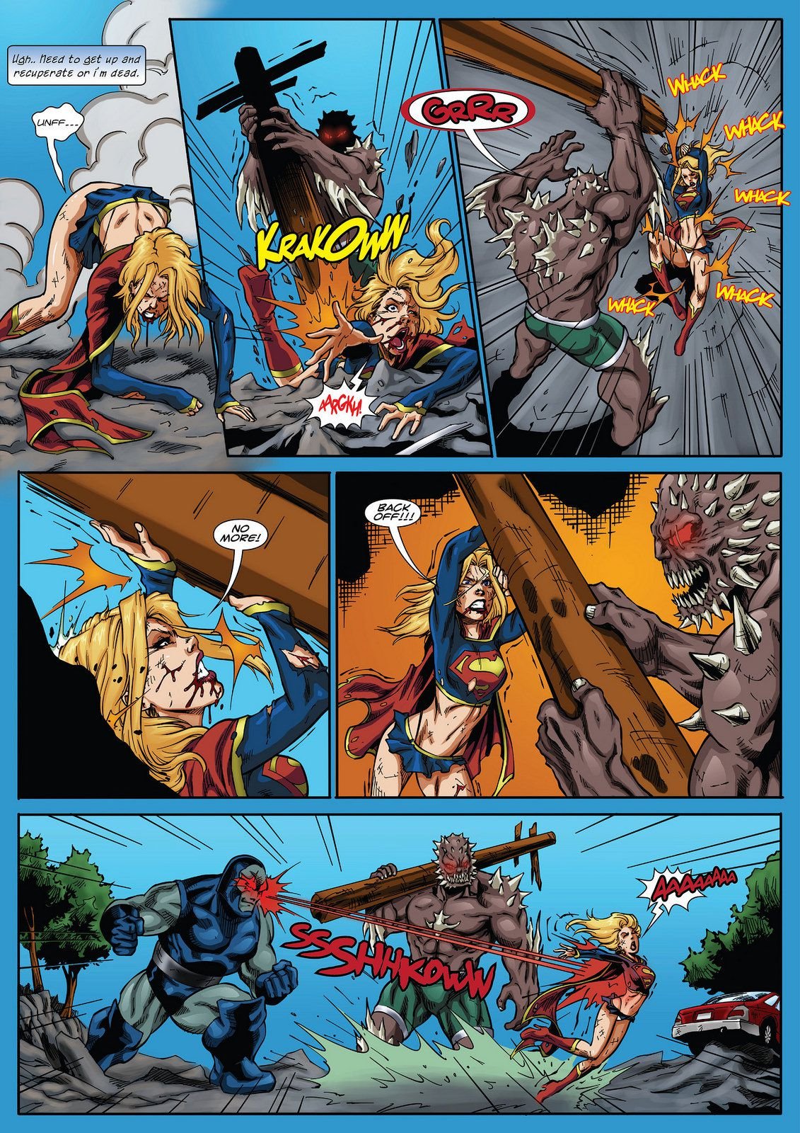 Supergirl’s Last Stand (Justice League) [R_EX] - Chapter 1 — Page 10