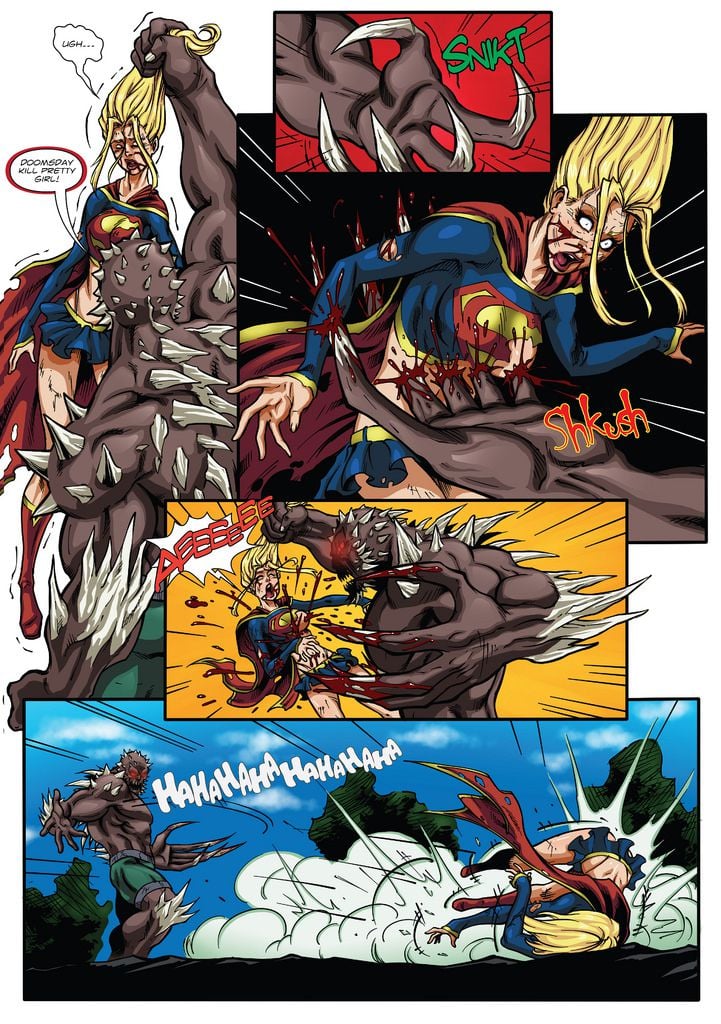 Supergirl’s Last Stand (Justice League) [R_EX] - Chapter 1 — Page 14