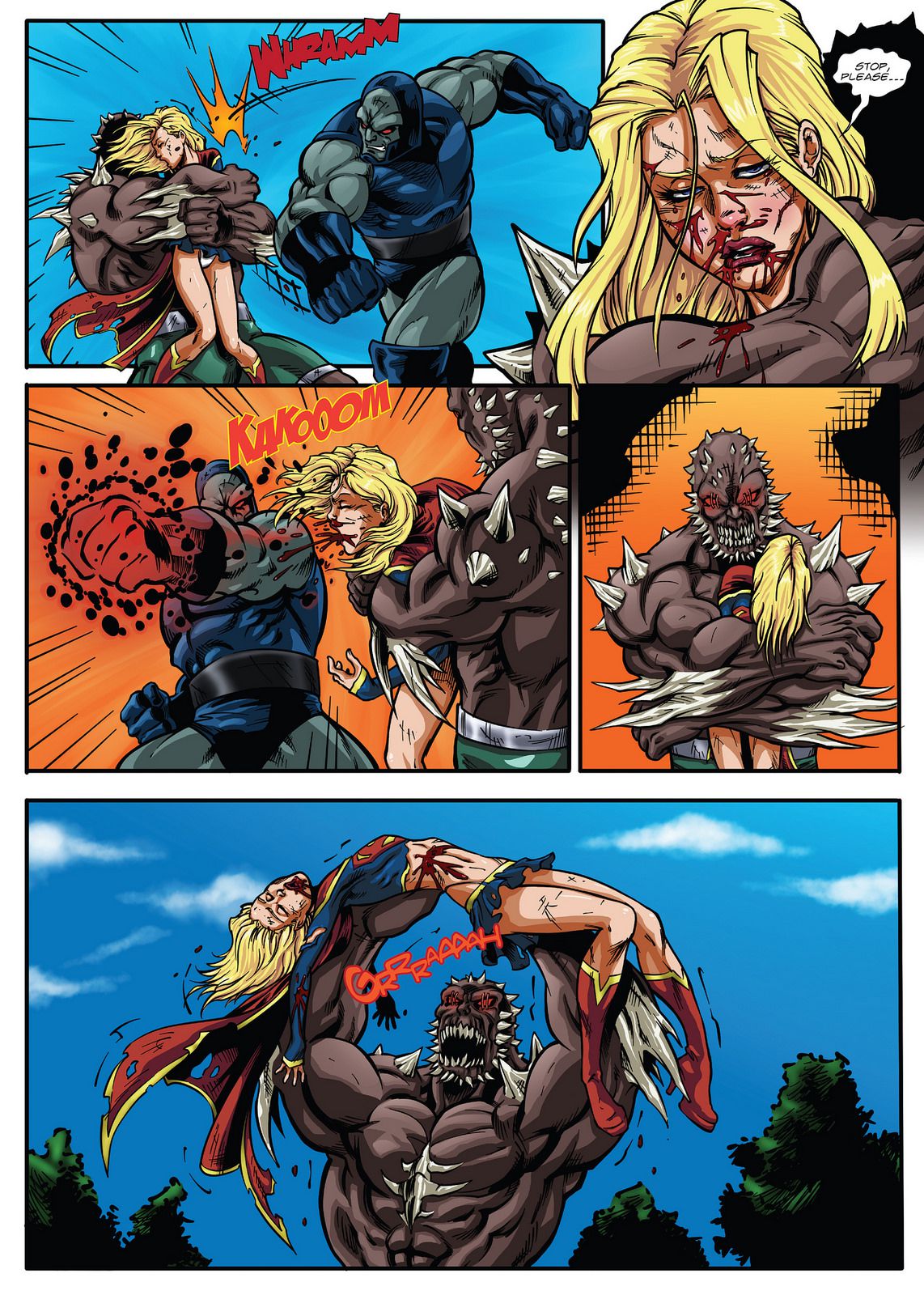 Supergirl’s Last Stand (Justice League) [R_EX] - Chapter 1 — Page 16