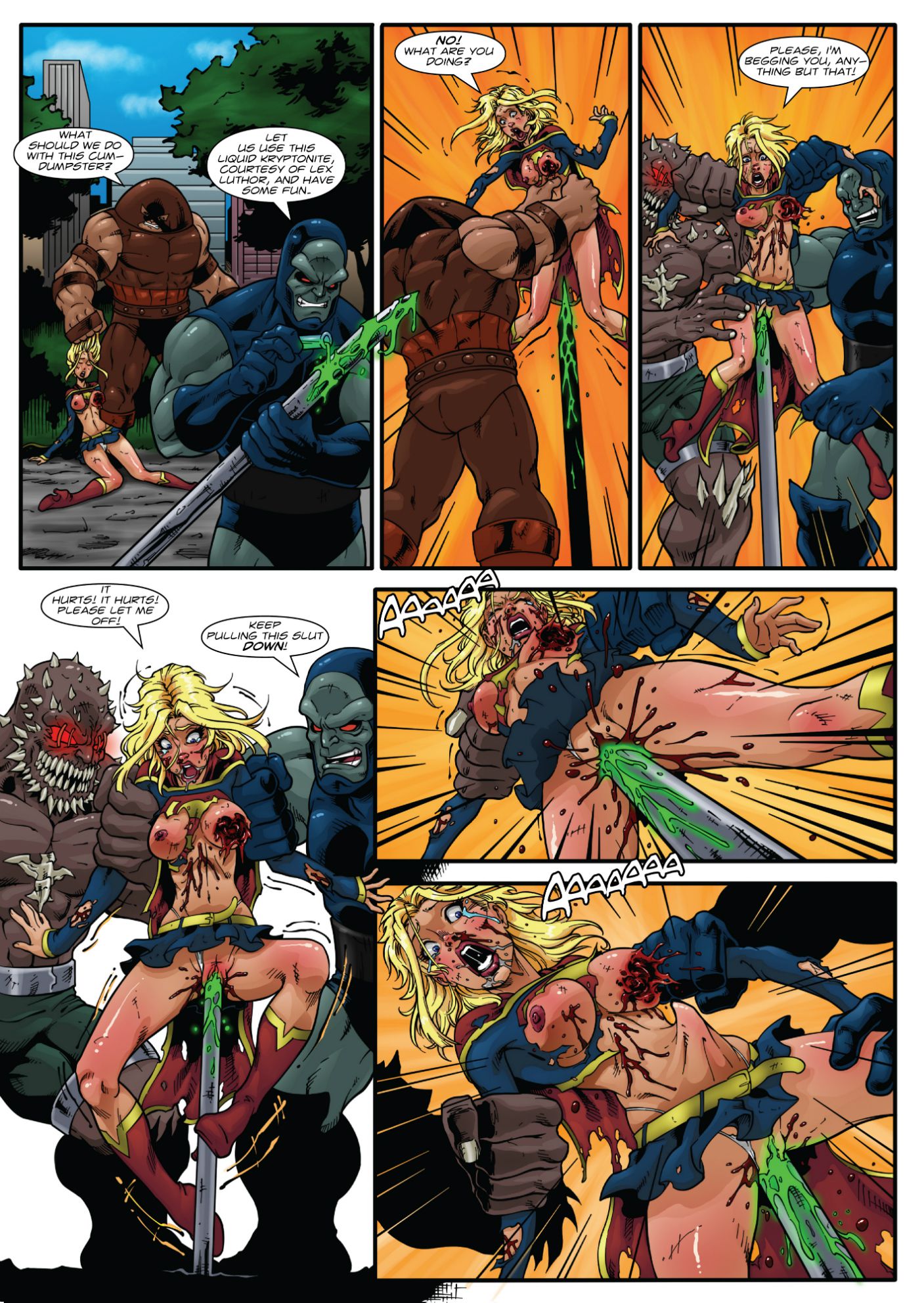 Supergirl’s Last Stand (Justice League) [R_EX] - Chapter 1 — Page 25