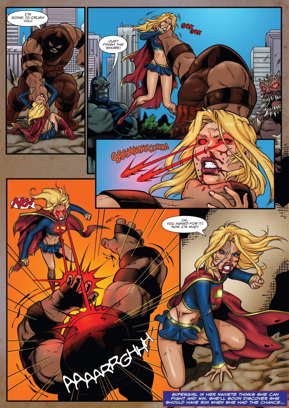 Supergirl’s Last Stand (Justice League) [R_EX] - Chapter 1 — Page 5
