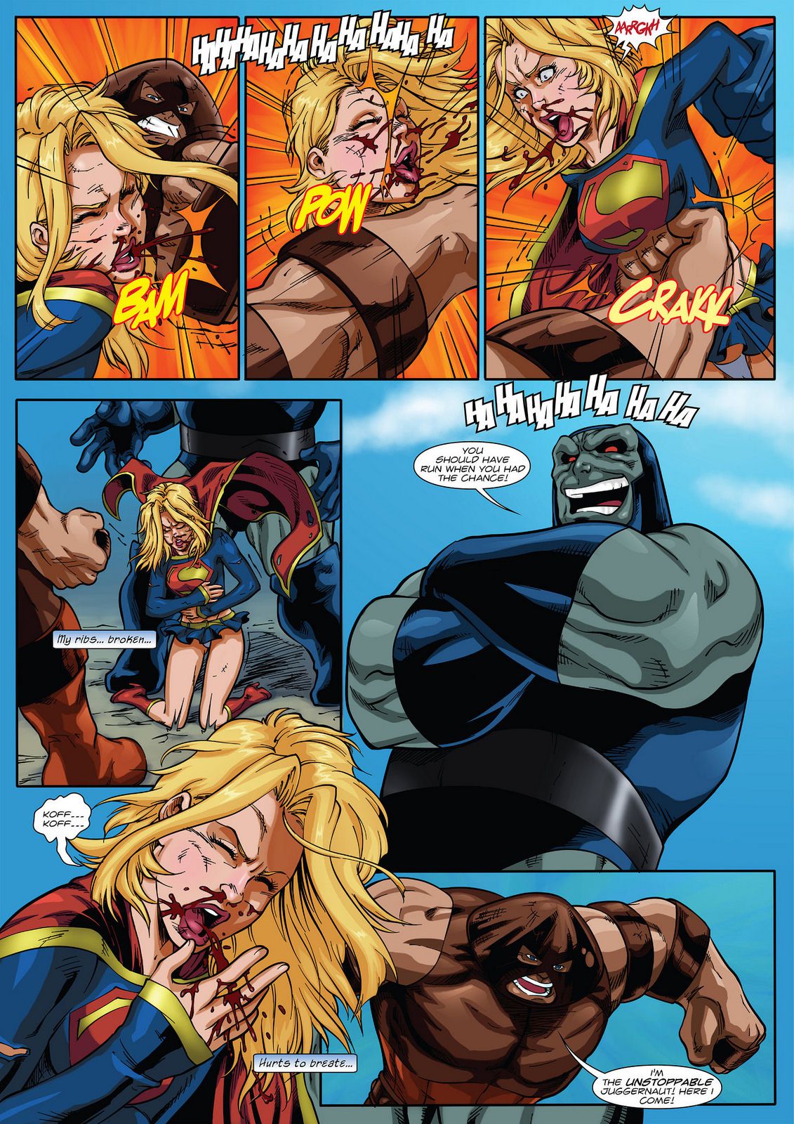 Supergirl’s Last Stand (Justice League) [R_EX] - Chapter 1 — Page 8