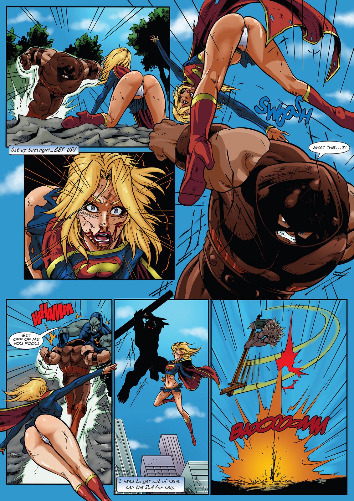 Supergirl’s Last Stand (Justice League) [R_EX] - Chapter 1 — Page 9