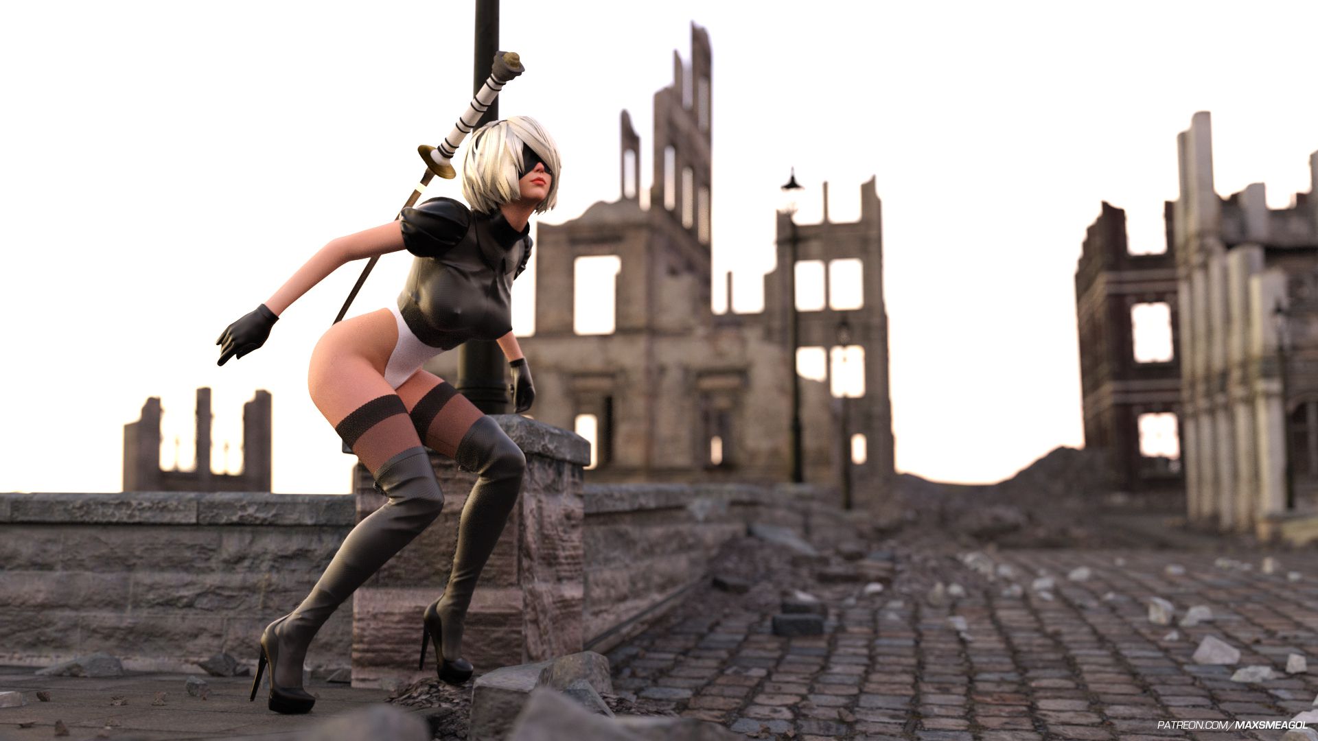 Eve – Encounter (Nier: Automata) [MaxSmeagol] - Chapter 1 — Page 4