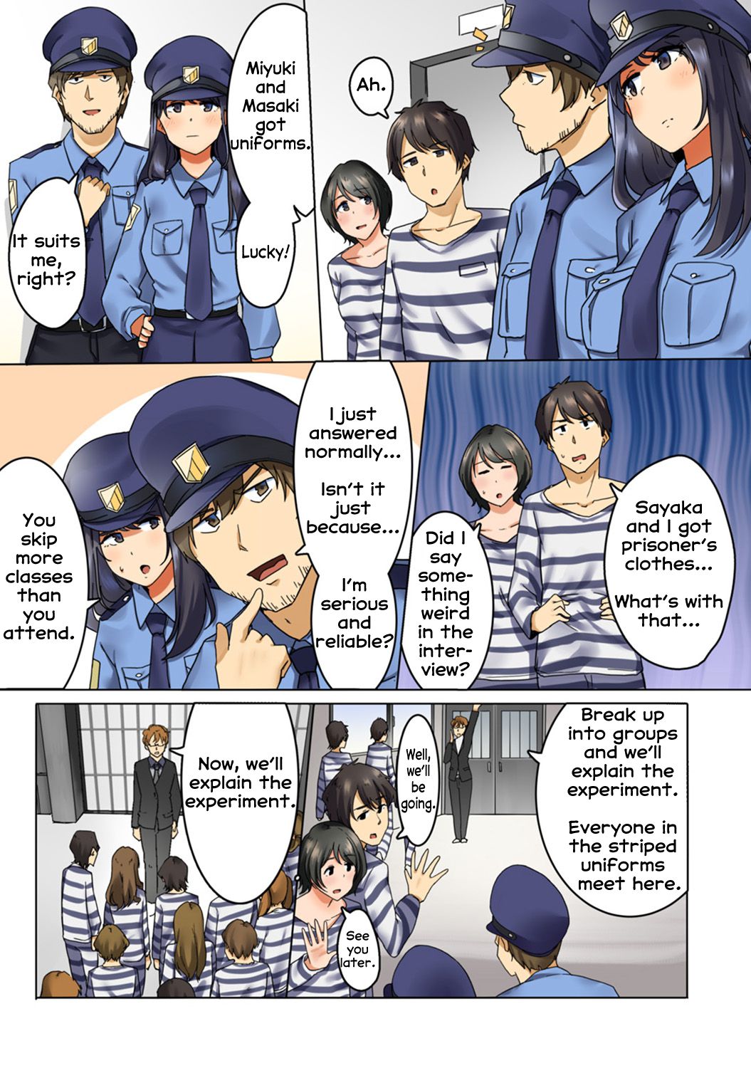 Kangoku Zemi Kanshu ni Zettai Fukujuu o Shiirarete… [Wakamatsu] - Chapter 1 — Page 4