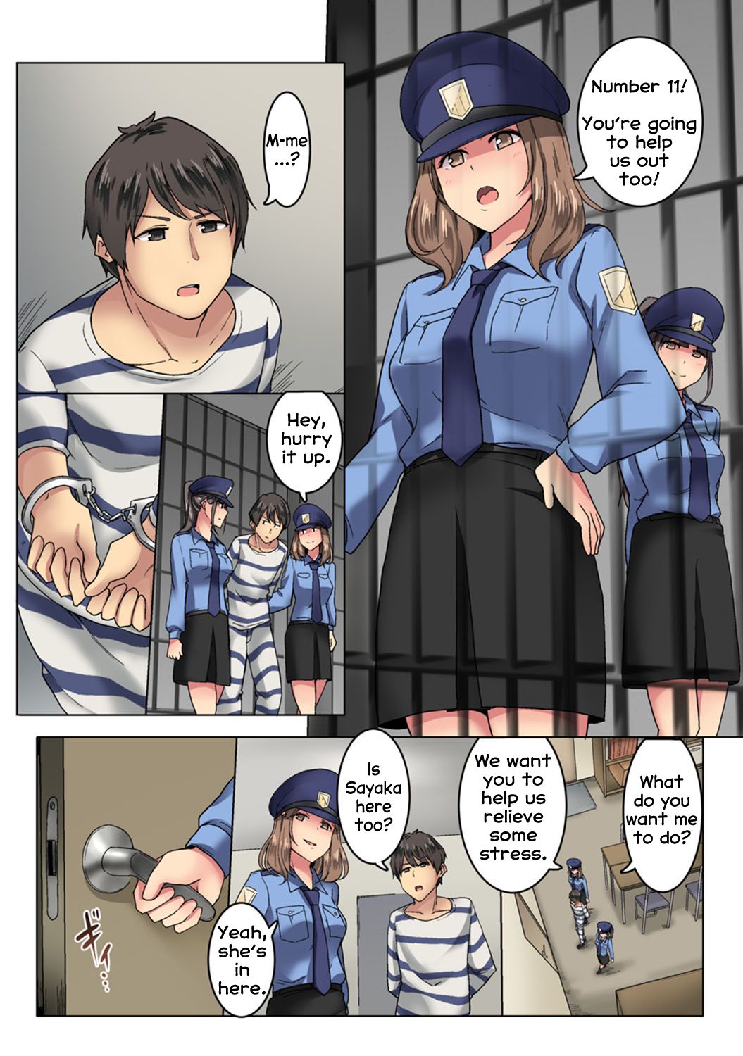 Kangoku Zemi Kanshu ni Zettai Fukujuu o Shiirarete… [Wakamatsu] - Chapter 4 — Page 10