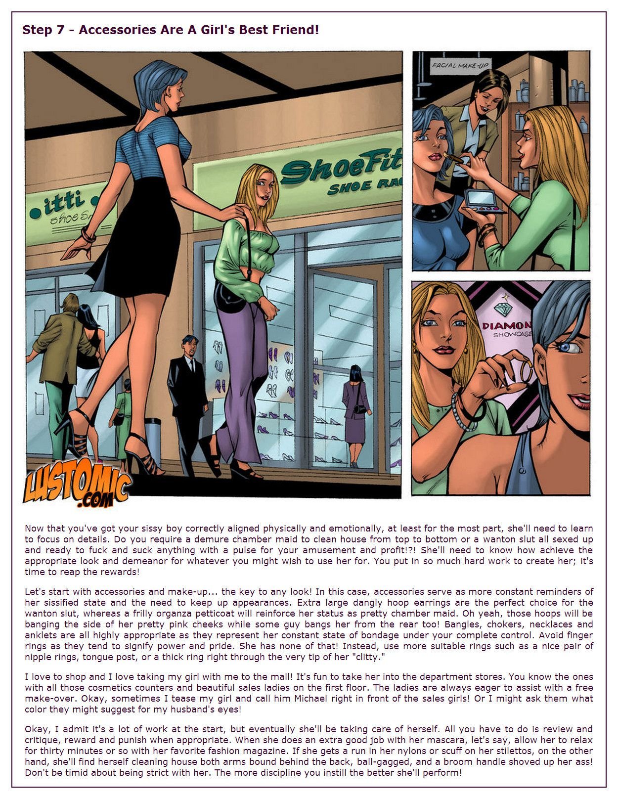 Marissa Makes Michael Michelle [Lustomic] - Chapter 1 — Page 8