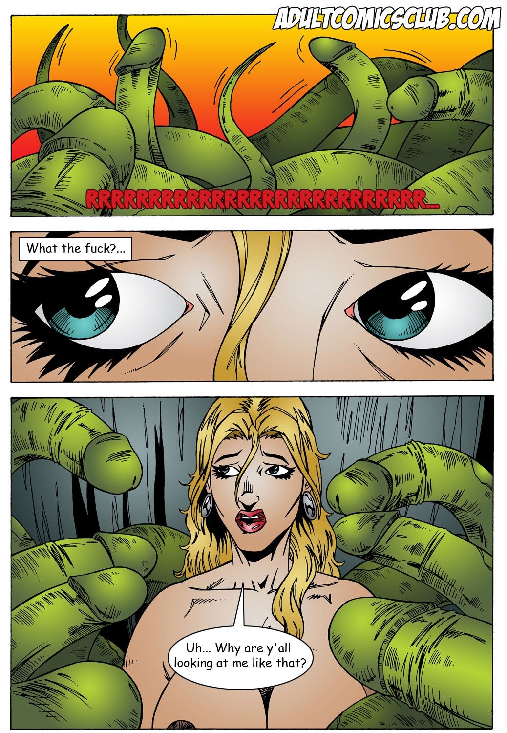 Lorna Space Encounter [AdultComicsClub] - Chapter 1 — Page 27