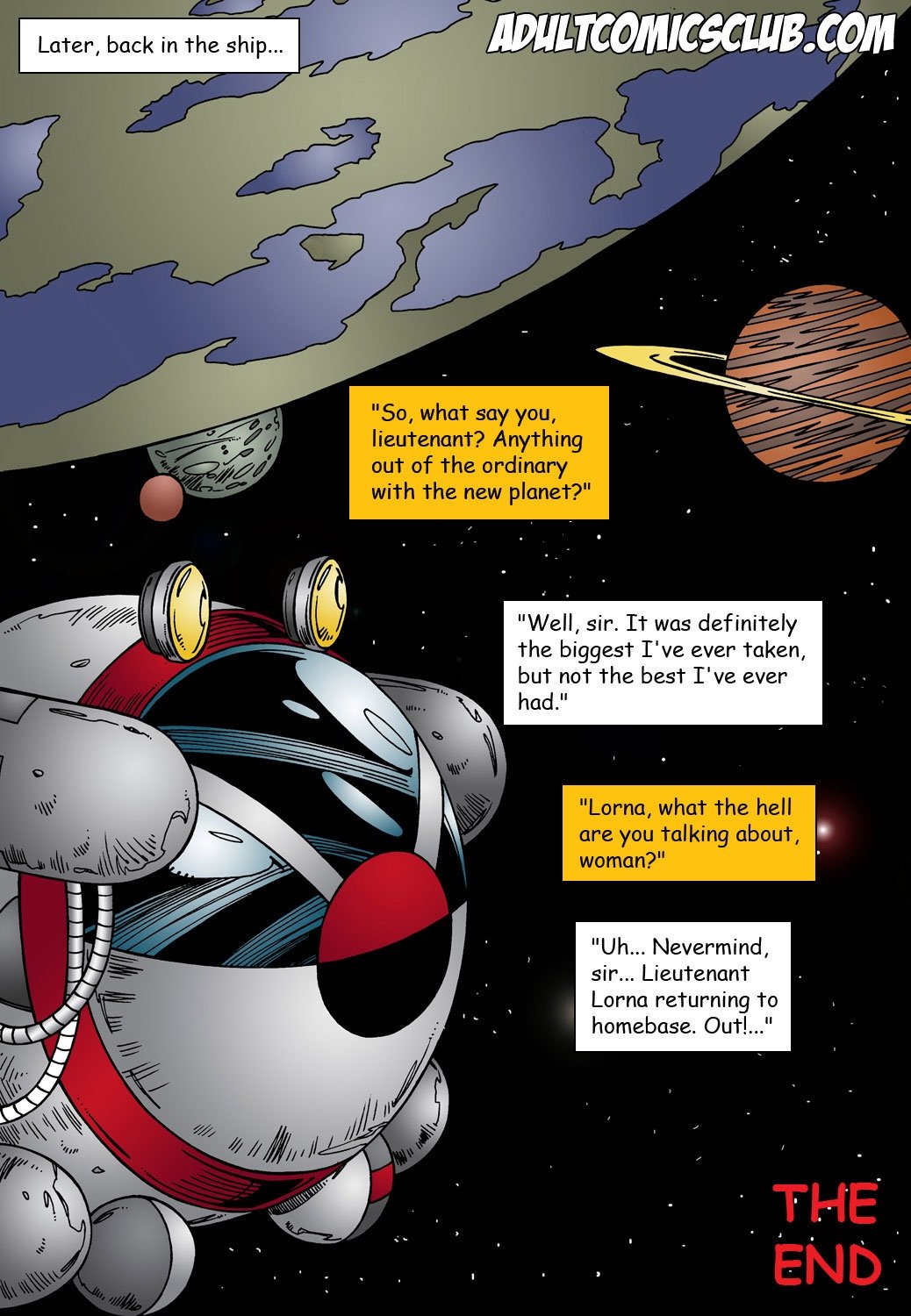 Lorna Space Encounter [AdultComicsClub] - Chapter 1 — Page 30