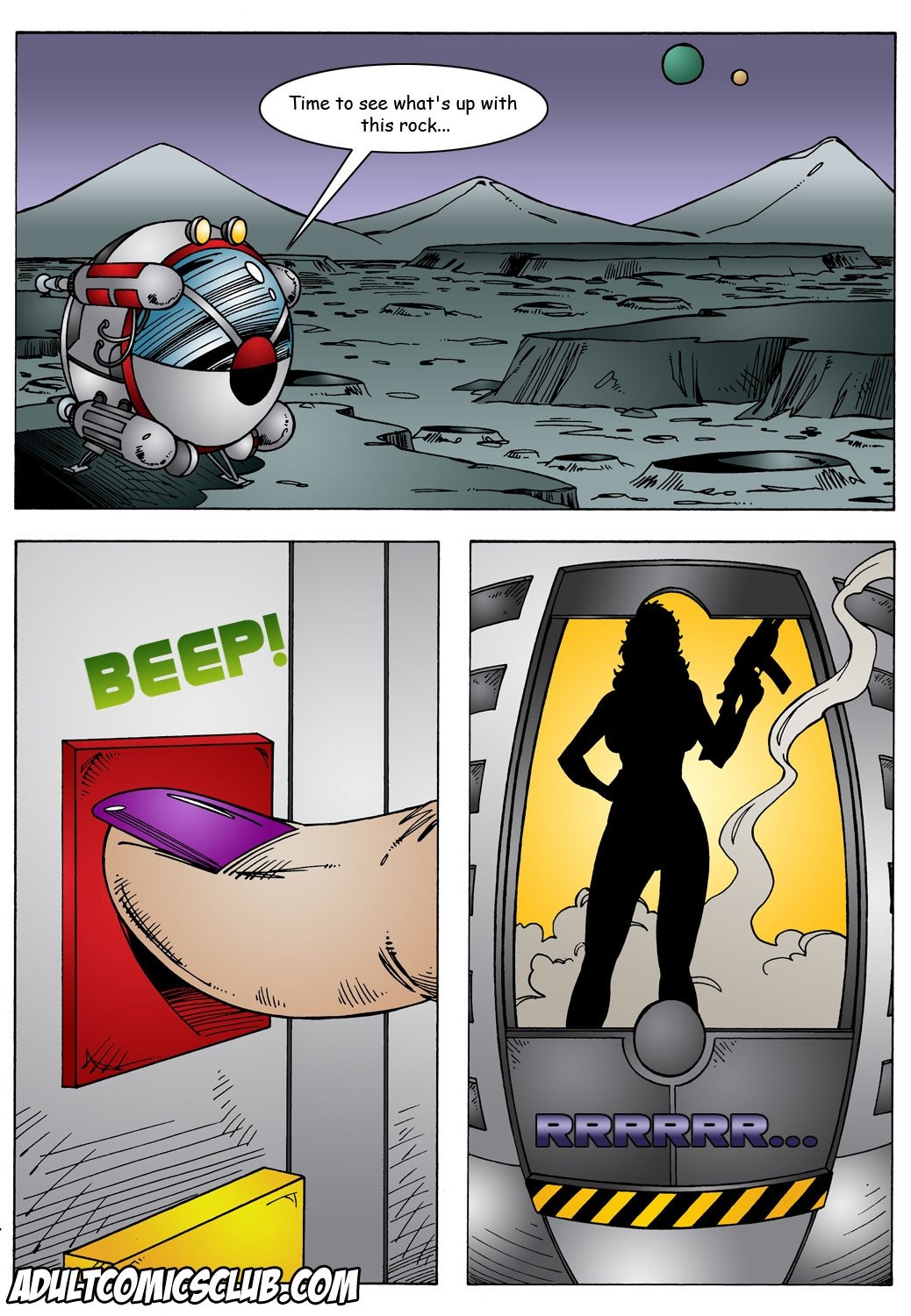 Lorna Space Encounter [AdultComicsClub] - Chapter 1 — Page 4