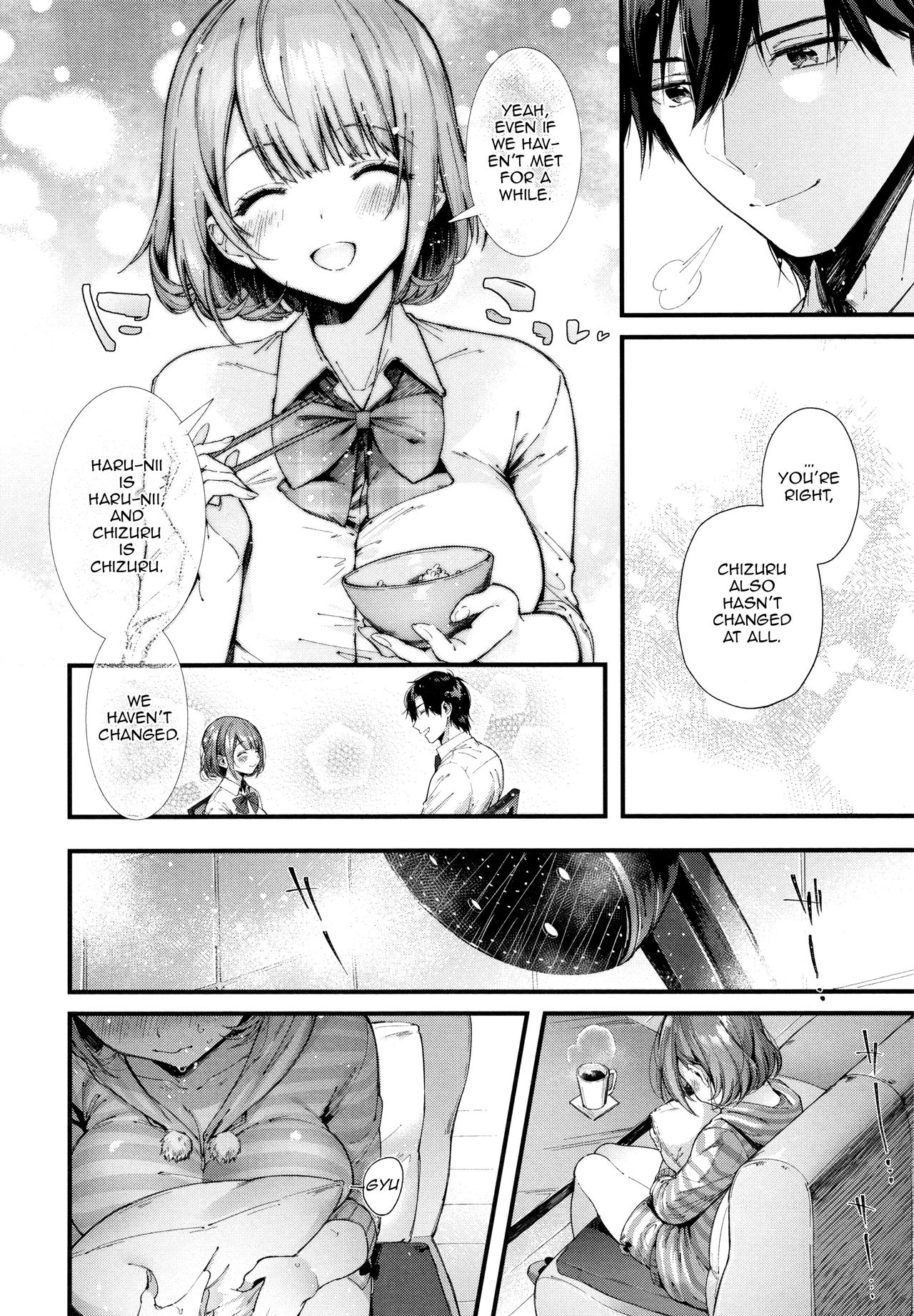 Teryouri to Koigokoro [Suihei Sen] - Chapter 1 — Page 4